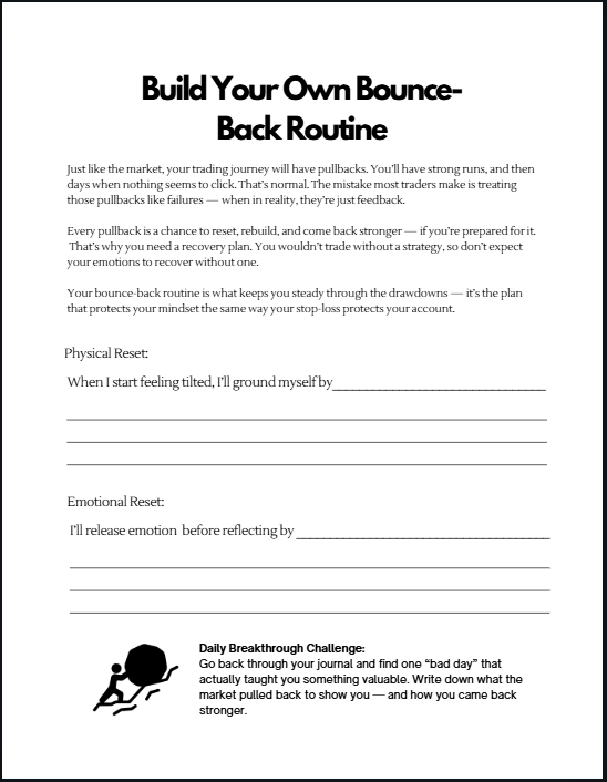 21 Day Reset Ebook For Traders